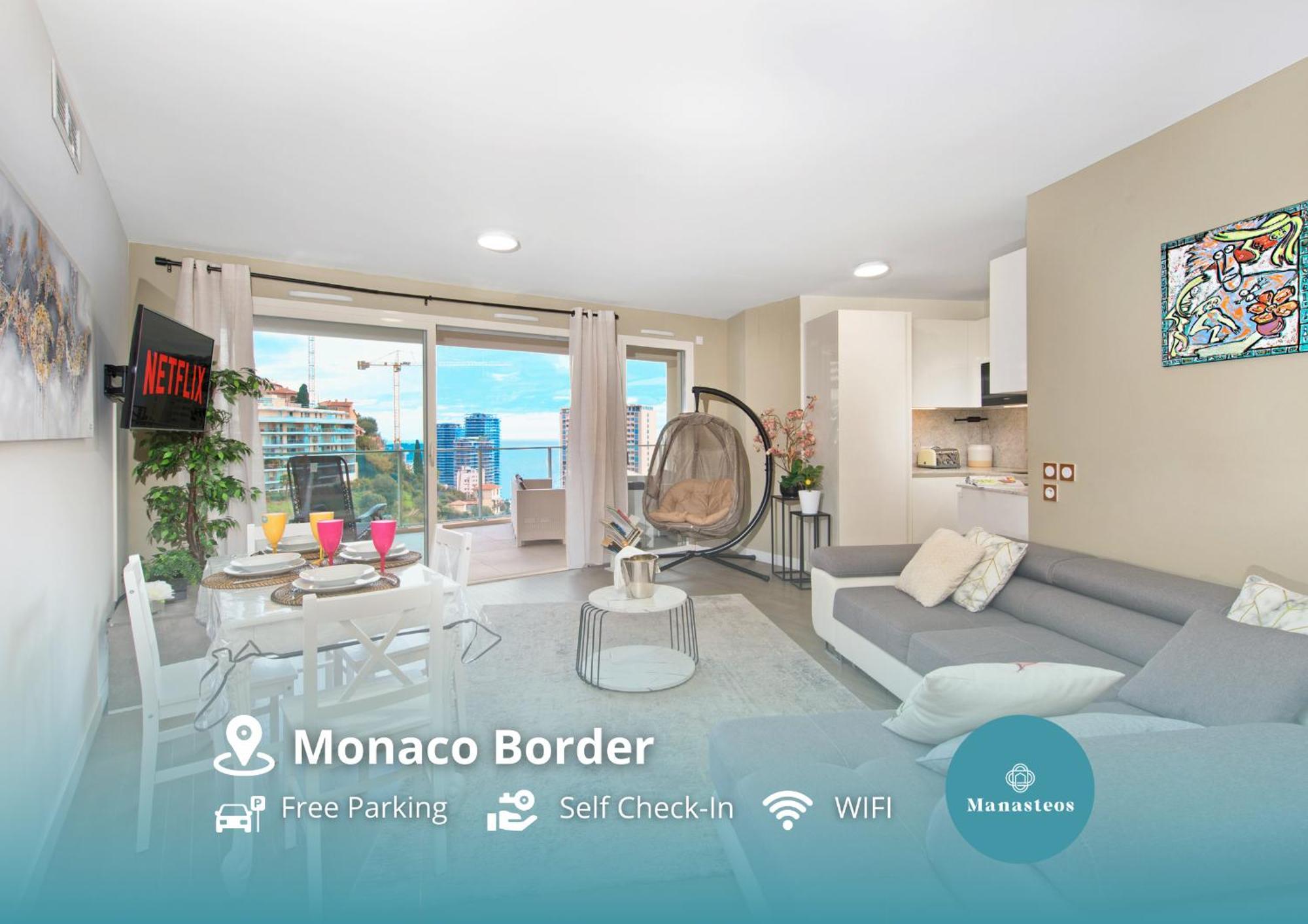 Grande Terrasse - Vue Mer - Parking - Bk Beausoleil Exterior foto